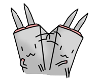 以前はあった境界標がなくなっている